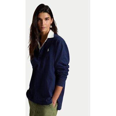 Polo Ralph Lauren Sweter 211B17797001 Granatowy Regular Fit XL Granatowy Damskie Polo Ralph Lauren Sweter 211B17797001 Granatowy Regular Fit XL Granatowy Damskie