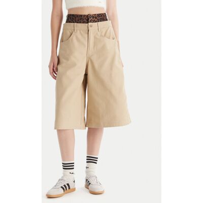 Adidas Szorty jeansowe Firebird Utility JX8762 Beżowy Regular Fit 36 Beżowy Damskie Adidas Szorty jeansowe Firebird Utility JX8762 Beżowy Regular Fit 36 Beżowy Damskie