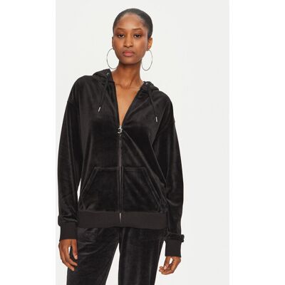 Juicy Couture Bluza Halan JCWAS24342 Czarny Oversize XXS Czarny Damskie Juicy Couture Bluza Halan JCWAS24342 Czarny Oversize XXS Czarny Damskie