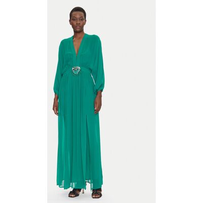 Luisa Spagnoli Sukienka wieczorowa Paiolo 541815 Zielony Regular Fit S Zielony Damskie Luisa Spagnoli Sukienka wieczorowa Paiolo 541815 Zielony Regular Fit S Zielony Damskie