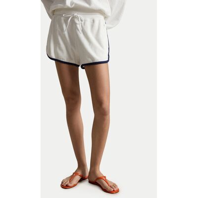 Polo Ralph Lauren Szorty sportowe 211A12956003 Biały Relaxed Fit XXL Biały Damskie Polo Ralph Lauren Szorty sportowe 211A12956003 Biały Relaxed Fit XXL Biały Damskie