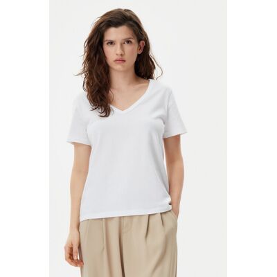 Gap T-Shirt 740140-02 Biały Regular Fit XS Biały Damskie Gap T-Shirt 740140-02 Biały Regular Fit XS Biały Damskie