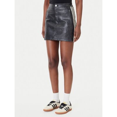Adidas Spódnica z imitacji skóry Pleather KE5034 Czarny Regular Fit 38 Czarny Damskie Adidas Spódnica z imitacji skóry Pleather KE5034 Czarny Regular Fit 38 Czarny Damskie