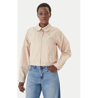 Tommy Jeans Kurtka przejściowa DW0DW20403 Beżowy Regular Fit M Beżowy Damskie Tommy Jeans Kurtka przejściowa DW0DW20403 Beżowy Regular Fit M Beżowy Damskie