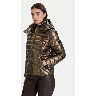 Morgan Kurtka zimowa 242-GELOLA Brązowy Regular Fit 38 Brązowy Damskie Morgan Kurtka zimowa 242-GELOLA Brązowy Regular Fit 38 Brązowy Damskie