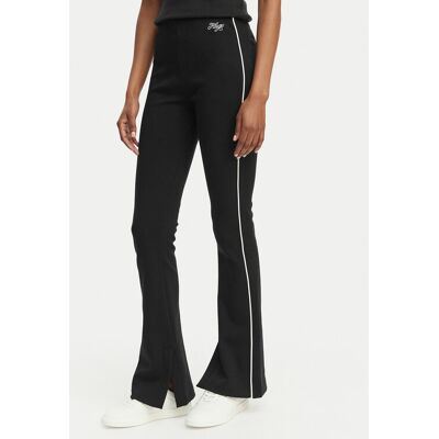 HUGO Spodnie dresowe Niflack 50558616 Czarny Regular Fit XS Czarny Damskie HUGO Spodnie dresowe Niflack 50558616 Czarny Regular Fit XS Czarny Damskie