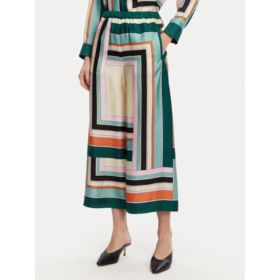 Weekend Max Mara Spodnie materiałowe Ottavo 2515131051 Kolorowy Wide Leg 38 Kolorowy Damskie Weekend Max Mara Spodnie materiałowe Ottavo 2515131051 Kolorowy Wide Leg 38 Kolorowy Damskie