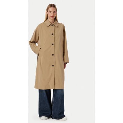 Tommy Hilfiger Trencz WW0WW49842 Beżowy ciemny Regular Fit 40 Beżowy ciemny Damskie Tommy Hilfiger Trencz WW0WW49842 Beżowy ciemny Regular Fit 40 Beżowy ciemny Damskie