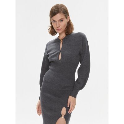 Pinko Sweter Chioccia 101848 A15S Szary Regular Fit XS Szary Damskie Pinko Sweter Chioccia 101848 A15S Szary Regular Fit XS Szary Damskie