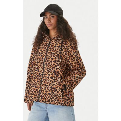 Hunter Kurtka przeciwdeszczowa Originals HARW0005261 Brązowy Regular Fit L Brązowy Damskie Hunter Kurtka przeciwdeszczowa Originals HARW0005261 Brązowy Regular Fit L Brązowy Damskie