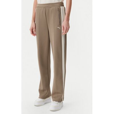 Puma Spodnie dresowe T7 Always On 629797 Brązowy Straight Fit L Brązowy Damskie Puma Spodnie dresowe T7 Always On 629797 Brązowy Straight Fit L Brązowy Damskie
