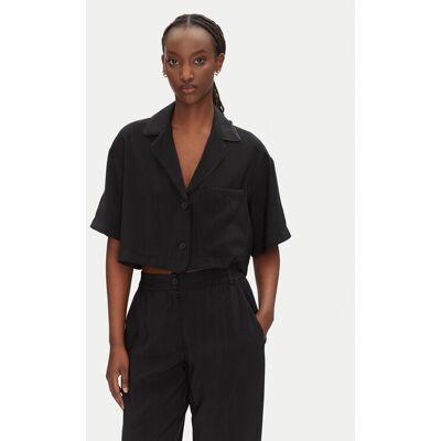 ACCESS FASHION Koszula 53-7043-405 Czarny Loose Fit S_M Czarny Damskie ACCESS FASHION Koszula 53-7043-405 Czarny Loose Fit S_M Czarny Damskie