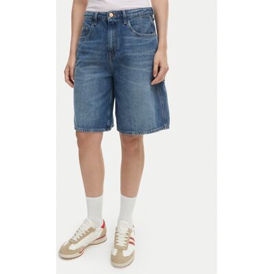 Tommy Jeans Szorty jeansowe DW0DW22693 Niebieski Relaxed Fit 29 Niebieski Damskie Tommy Jeans Szorty jeansowe DW0DW22693 Niebieski Relaxed Fit 29 Niebieski Damskie