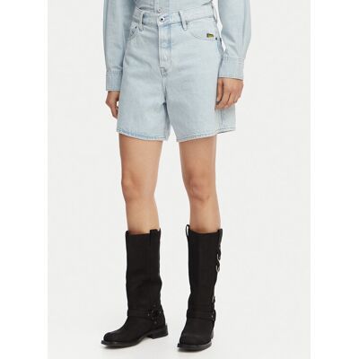 G-Star Raw Szorty jeansowe Jett D28386-E352 Niebieski jasny Regular Fit 27 Niebieski jasny Damskie G-Star Raw Szorty jeansowe Jett D28386-E352 Niebieski jasny Regular Fit 27 Niebieski jasny Damskie