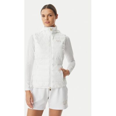 Giorgio Armani EA7 Emporio Armani Bezrękawnik 7W000472 AF12477 U0002 Biały Regular Fit XS Biały Damskie Giorgio Armani EA7 Emporio Armani Bezrękawnik 7W000472 AF12477 U0002 Biały Regular Fit XS Biały Damskie