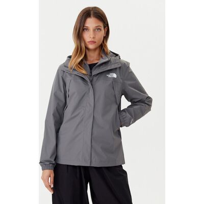 The North Face Kurtka przeciwdeszczowa Antora NF0A8BKD Szary Regular Fit XS Szary Damskie The North Face Kurtka przeciwdeszczowa Antora NF0A8BKD Szary Regular Fit XS Szary Damskie