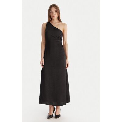 Vero Moda Sukienka koktajlowa Mollie 10335400 Czarny Regular Fit XL Czarny Damskie Vero Moda Sukienka koktajlowa Mollie 10335400 Czarny Regular Fit XL Czarny Damskie
