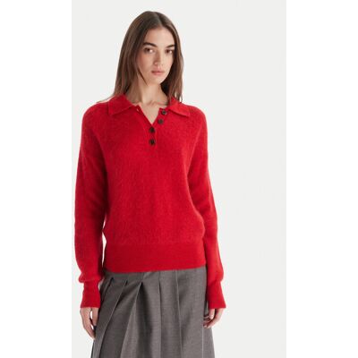 Marella Sweter Danger 2523366374 Czerwony Regular Fit M Czerwony Damskie Marella Sweter Danger 2523366374 Czerwony Regular Fit M Czerwony Damskie