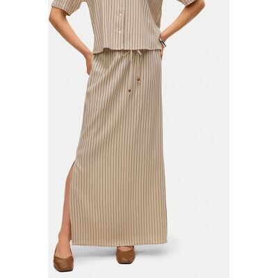 Vero Moda Spódnica maxi Mymilo 10321622 Beżowy Regular Fit XS Beżowy Damskie Vero Moda Spódnica maxi Mymilo 10321622 Beżowy Regular Fit XS Beżowy Damskie