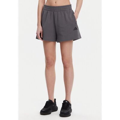 Adidas Szorty sportowe Future Icons Small Logo JE3998 Szary Loose Fit M Szary Damskie Adidas Szorty sportowe Future Icons Small Logo JE3998 Szary Loose Fit M Szary Damskie