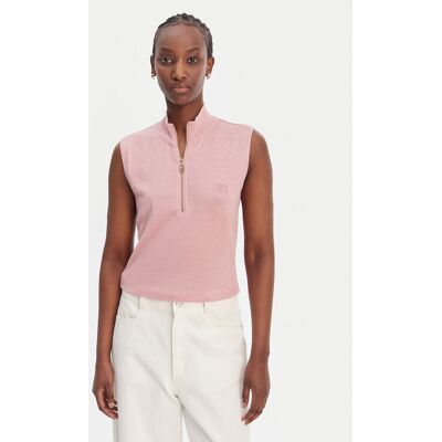 Liu Jo Sport Top TA6174 J3845 Różowy Regular Fit XL Różowy Damskie Liu Jo Sport Top TA6174 J3845 Różowy Regular Fit XL Różowy Damskie