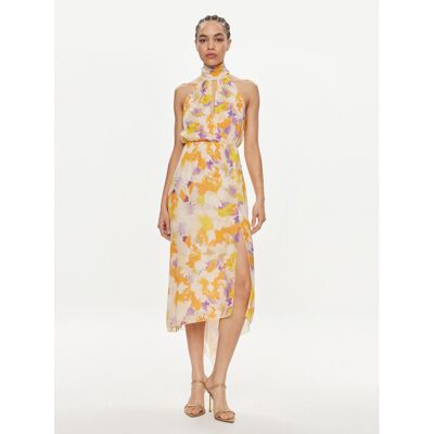 Patrizia Pepe Sukienka letnia 2A2726/A426-XG02 Kolorowy Regular Fit 38 Kolorowy Damskie Patrizia Pepe Sukienka letnia 2A2726/A426-XG02 Kolorowy Regular Fit 38 Kolorowy Damskie
