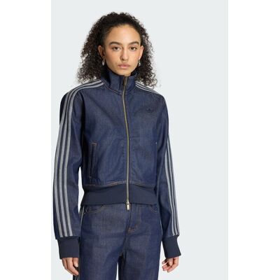 Adidas Kurtka jeansowa Firebird KQ6491 Granatowy Slim Fit M Granatowy Damskie Adidas Kurtka jeansowa Firebird KQ6491 Granatowy Slim Fit M Granatowy Damskie