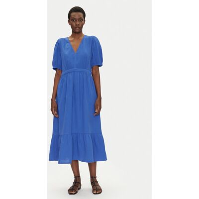 Gap Sukienka codzienna 717787-00 Niebieski Regular Fit L Niebieski Damskie Gap Sukienka codzienna 717787-00 Niebieski Regular Fit L Niebieski Damskie