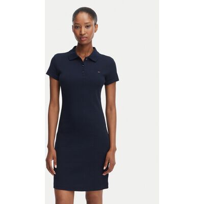 Tommy Jeans Sukienka codzienna Bodycon DW0DW22852 Granatowy Slim Fit S Granatowy Damskie Tommy Jeans Sukienka codzienna Bodycon DW0DW22852 Granatowy Slim Fit S Granatowy Damskie