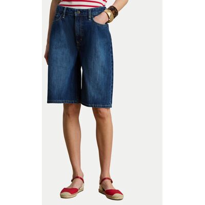 Polo Ralph Lauren LAUREN RALPH LAUREN Szorty jeansowe 200P13594001 Niebieski Wide Leg 2 Niebieski Damskie Polo Ralph Lauren LAUREN RALPH LAUREN Szorty jeansowe 200P13594001 Niebieski Wide Leg 2 Niebieski Damskie