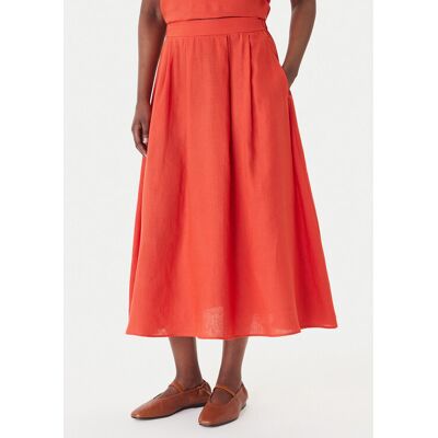 Marella Spódnica trapezowa Biada 2615101082 Czerwony Regular Fit 46 Czerwony Damskie Marella Spódnica trapezowa Biada 2615101082 Czerwony Regular Fit 46 Czerwony Damskie