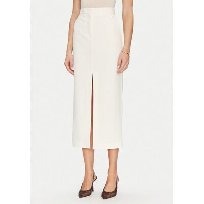 Simona Corsellini Spódnica ołówkowa P25CPGO01501 Beżowy Slim Fit 42 Beżowy Damskie Simona Corsellini Spódnica ołówkowa P25CPGO01501 Beżowy Slim Fit 42 Beżowy Damskie