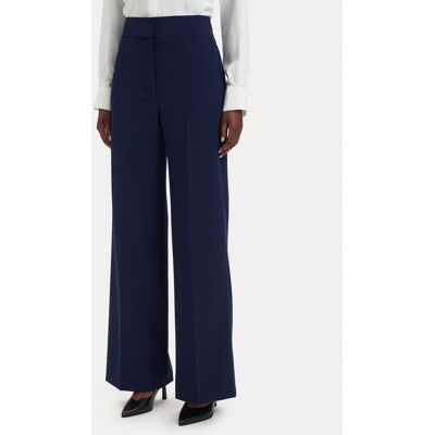 HUGO Spodnie materiałowe Himia-1 50566604 Granatowy Wide Leg 40 Granatowy Damskie HUGO Spodnie materiałowe Himia-1 50566604 Granatowy Wide Leg 40 Granatowy Damskie