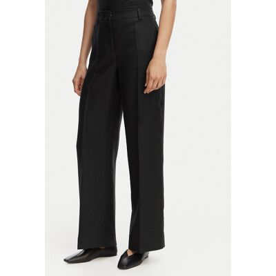 Weekend Max Mara Spodnie materiałowe Malizia 2615131112 Czarny Regular Fit 42 Czarny Damskie Weekend Max Mara Spodnie materiałowe Malizia 2615131112 Czarny Regular Fit 42 Czarny Damskie