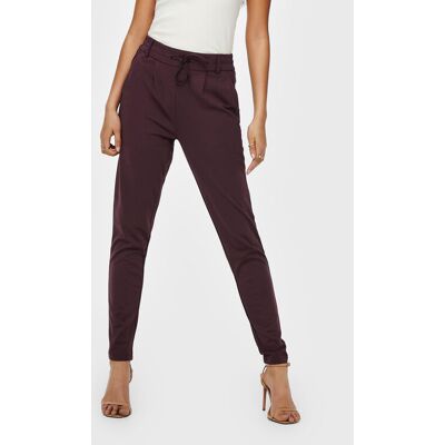 ONLY Spodnie materiałowe Poptrash 15115847 Bordowy Regular Fit S_32 Bordowy Damskie ONLY Spodnie materiałowe Poptrash 15115847 Bordowy Regular Fit S_32 Bordowy Damskie