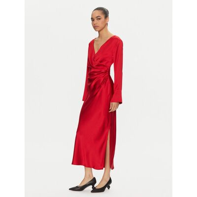 Imperial Sukienka koktajlowa AFGSIBA Czerwony Regular Fit XS Czerwony Damskie Imperial Sukienka koktajlowa AFGSIBA Czerwony Regular Fit XS Czerwony Damskie