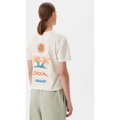 Quiksilver T-Shirt EQWZT03181 Beżowy XS Beżowy Damskie Quiksilver T-Shirt EQWZT03181 Beżowy XS Beżowy Damskie