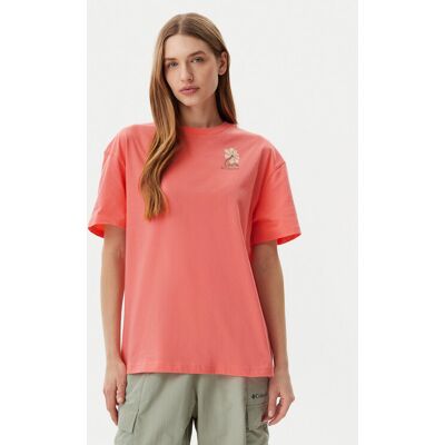 Columbia T-Shirt Rolling Bend™ Graphic 2120031 Różowy Oversize XS Różowy Damskie Columbia T-Shirt Rolling Bend™ Graphic 2120031 Różowy Oversize XS Różowy Damskie