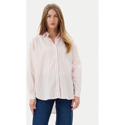 Pepe Jeans Koszula Artemisa PL304975 Różowy Loose Fit S Różowy Damskie Pepe Jeans Koszula Artemisa PL304975 Różowy Loose Fit S Różowy Damskie