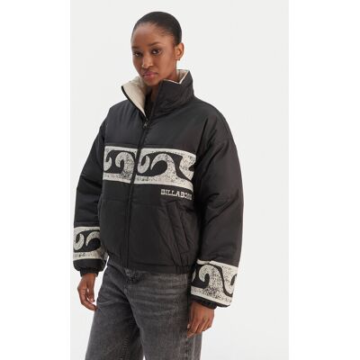 Billabong Kurtka zimowa Cozy Puffer EBJJK00140 Czarny Regular Fit s_8 Czarny Damskie Billabong Kurtka zimowa Cozy Puffer EBJJK00140 Czarny Regular Fit s_8 Czarny Damskie