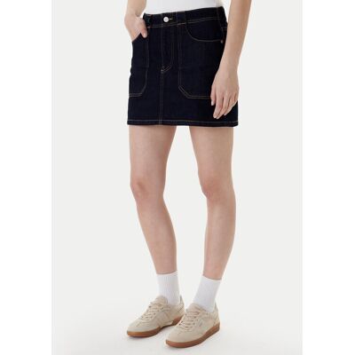 Tommy Jeans Spódnica jeansowa DW0DW21991 Granatowy Regular Fit 31 Granatowy Damskie Tommy Jeans Spódnica jeansowa DW0DW21991 Granatowy Regular Fit 31 Granatowy Damskie