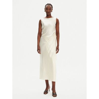 PINKO Sukienka koktajlowa Amico 105011 A2BU Beżowy Regular Fit S Beżowy Damskie PINKO Sukienka koktajlowa Amico 105011 A2BU Beżowy Regular Fit S Beżowy Damskie