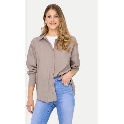 ONLY Koszula Zazima 15272523 Beżowy jasny Regular Fit S Beżowy jasny Damskie ONLY Koszula Zazima 15272523 Beżowy jasny Regular Fit S Beżowy jasny Damskie