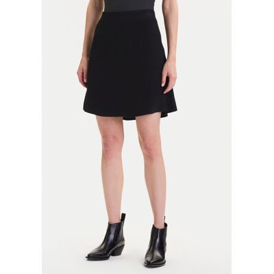 Vero Moda Spódnica mini Saba 10325944 Czarny Regular Fit XS Czarny Damskie Vero Moda Spódnica mini Saba 10325944 Czarny Regular Fit XS Czarny Damskie