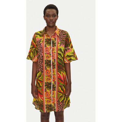 Iconique Sukienka koszulowa IC25-102 Kolorowy Relaxed Fit M Kolorowy Damskie Iconique Sukienka koszulowa IC25-102 Kolorowy Relaxed Fit M Kolorowy Damskie