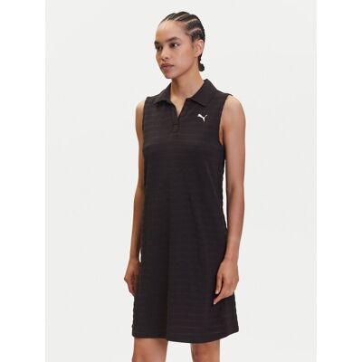 Puma Sukienka codzienna Ess Elevated 685029 Czarny Relaxed Fit L Czarny Damskie Puma Sukienka codzienna Ess Elevated 685029 Czarny Relaxed Fit L Czarny Damskie