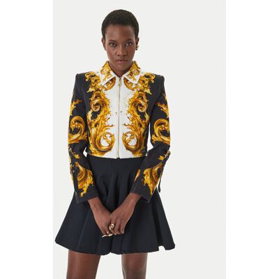 Versace Jeans Couture Marynarka 80HAS47P ES162 Kolorowy Slim Fit 44 Kolorowy Damskie Versace Jeans Couture Marynarka 80HAS47P ES162 Kolorowy Slim Fit 44 Kolorowy Damskie
