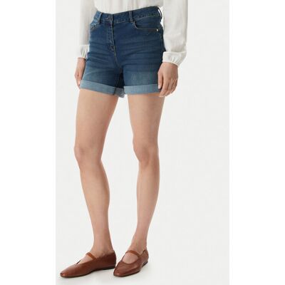 Morgan Szorty jeansowe 241-SHAKU Niebieski Regular Fit 34 Niebieski Damskie Morgan Szorty jeansowe 241-SHAKU Niebieski Regular Fit 34 Niebieski Damskie