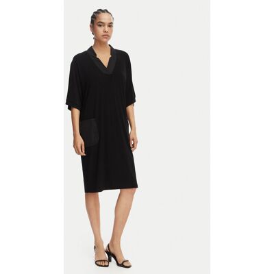 Joseph Ribkoff Sukienka codzienna 261010 Czarny Relaxed Fit 44 Czarny Damskie Joseph Ribkoff Sukienka codzienna 261010 Czarny Relaxed Fit 44 Czarny Damskie