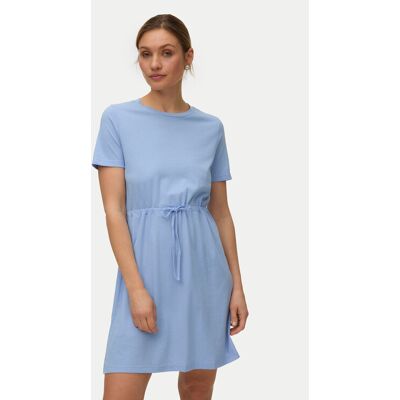 Vero Moda Sukienka codzienna Luna 10325626 Niebieski Regular Fit S Niebieski Damskie Vero Moda Sukienka codzienna Luna 10325626 Niebieski Regular Fit S Niebieski Damskie